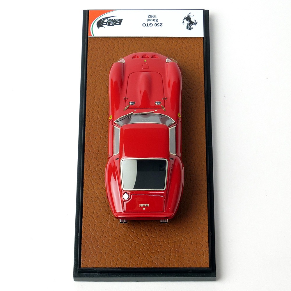 BBR MODELS 1/43スケール フェラーリ 250 GTO street 1962 レッド
