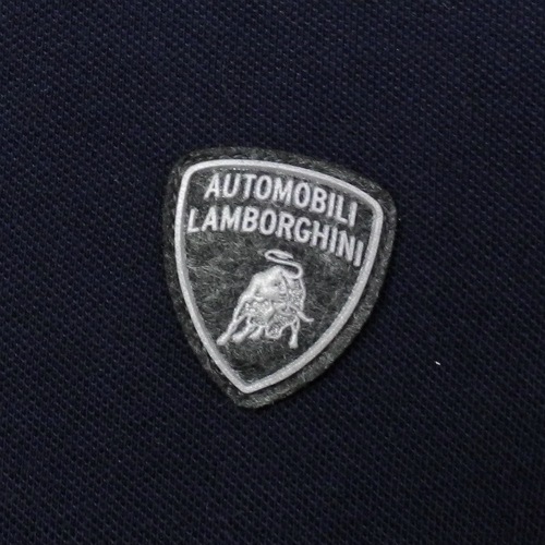 ランボルギーニ メンズ シールド ポロ ダークネイビー 9009553CCU000  