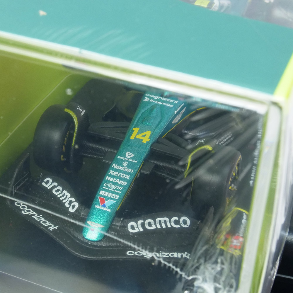 Bburago 1/43スケール アストン マーチン アラムコ コグニザント F1