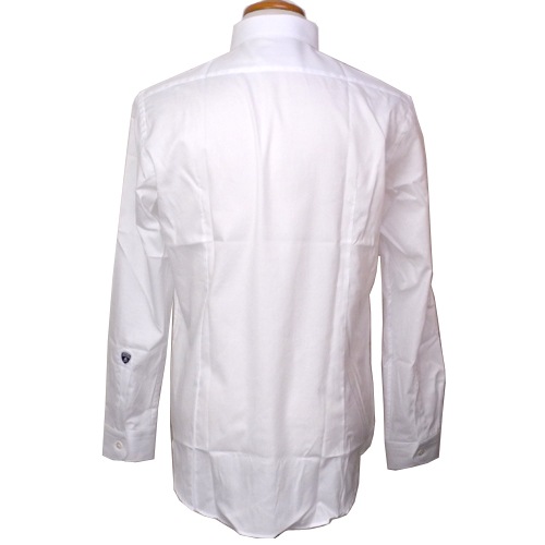 ランボルギーニ メンズ スリムフィット パナマ シャツ ホワイト 9109013CCW017