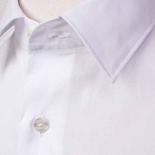 ランボルギーニ メンズ スリムフィット パナマ シャツ ホワイト 9109013CCW017