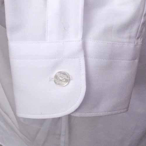 ランボルギーニ メンズ スリムフィット パナマ シャツ ホワイト 9109013CCW017