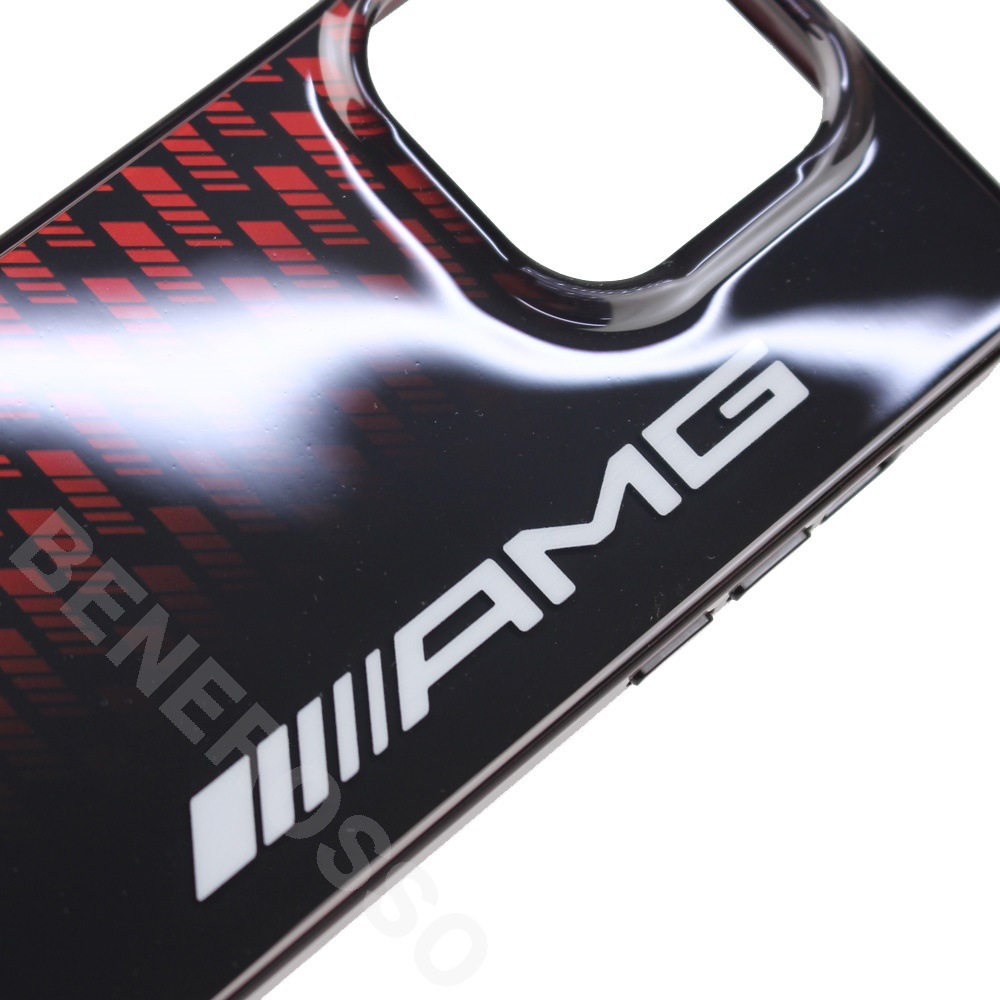 AMG iPhone 15Pro ダブルレイヤー バックカバー ブラック AMHCP15L23HGHP