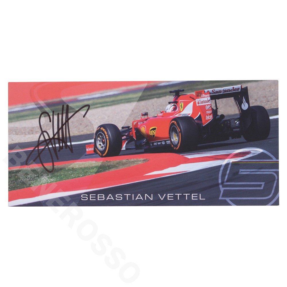 メモラビリア 2016 S.ベッテル パーソナル カード 直筆 サイン入り【返品・交換対象外】