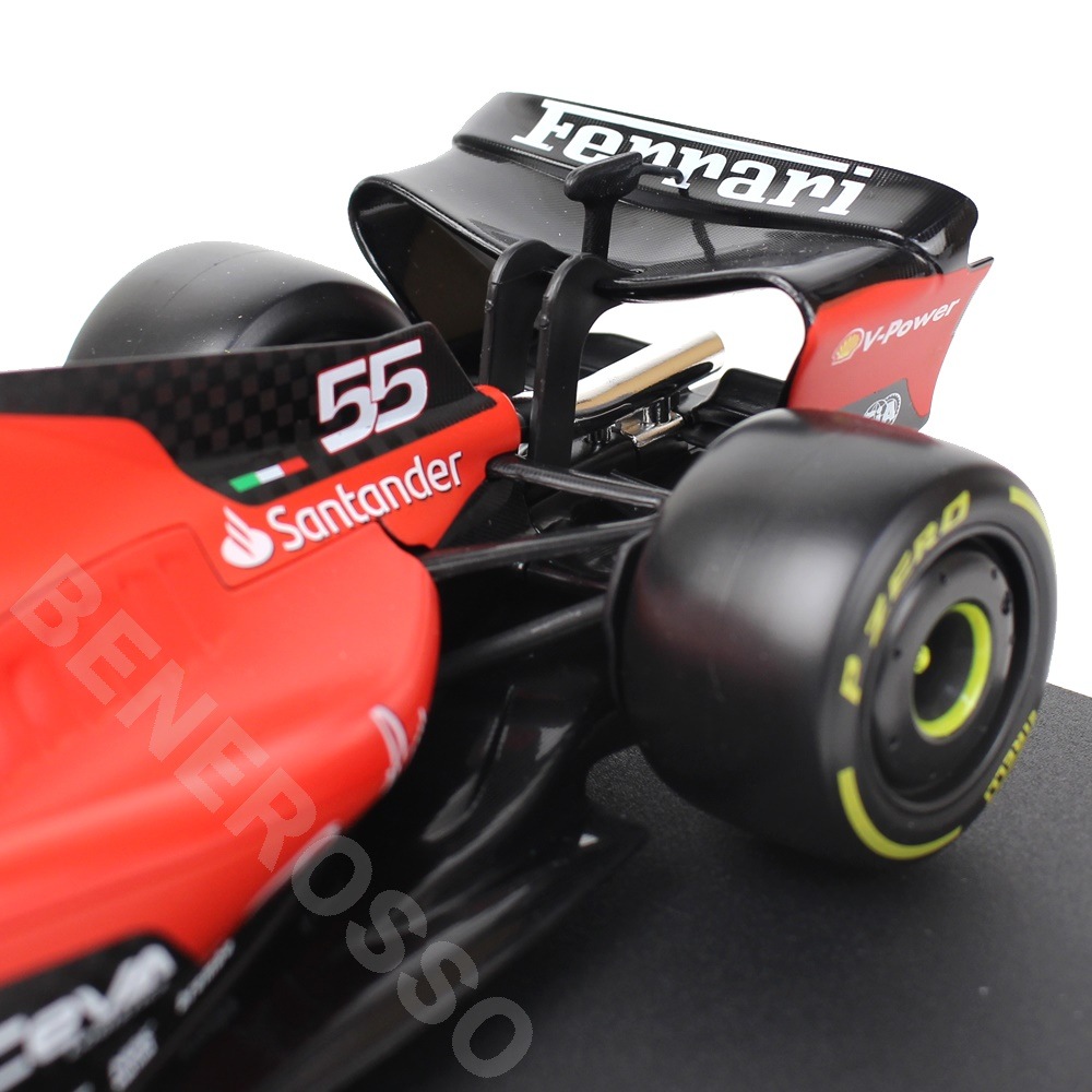 Bburago 1/18スケール フェラーリ SF-23 C.サインツ #55 2023