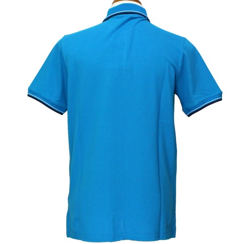 ランボルギーニ メンズ Bull ピケ ポロシャツ カリビアンブルー 9009557CCU116 