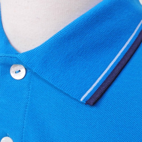 ランボルギーニ メンズ Bull ピケ ポロシャツ カリビアンブルー 9009557CCU116 