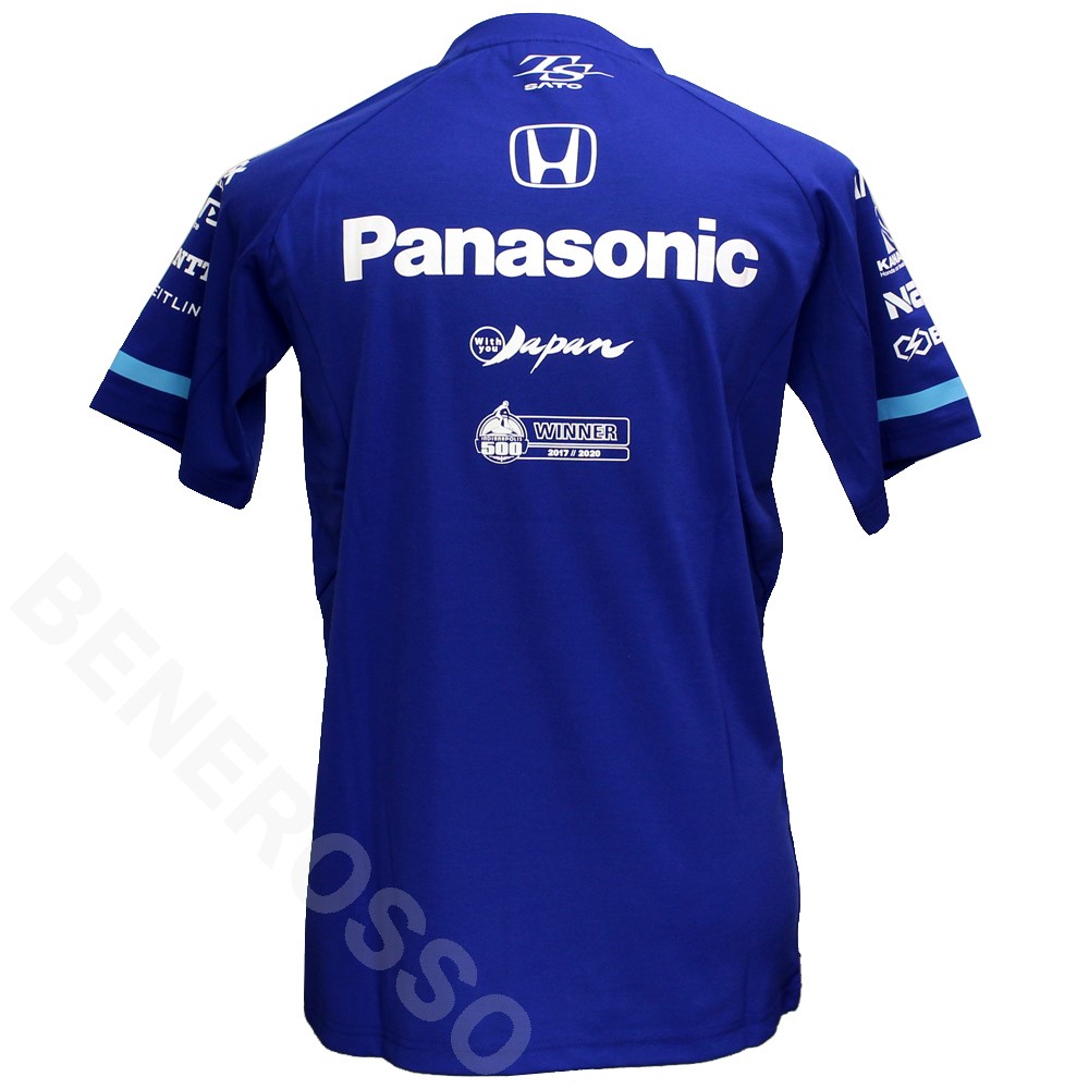 佐藤琢磨 TS ドライバーズ シャツ 2021 ブルー 佐藤琢磨 TS ドライバー Tシャツ 2021 ブルー TS-2103 | F1ドライバー