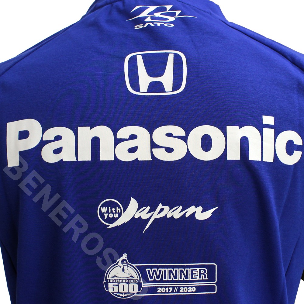 佐藤琢磨 TS ドライバー Tシャツ 2021 ブルー TS-2103 | F1ドライバー 