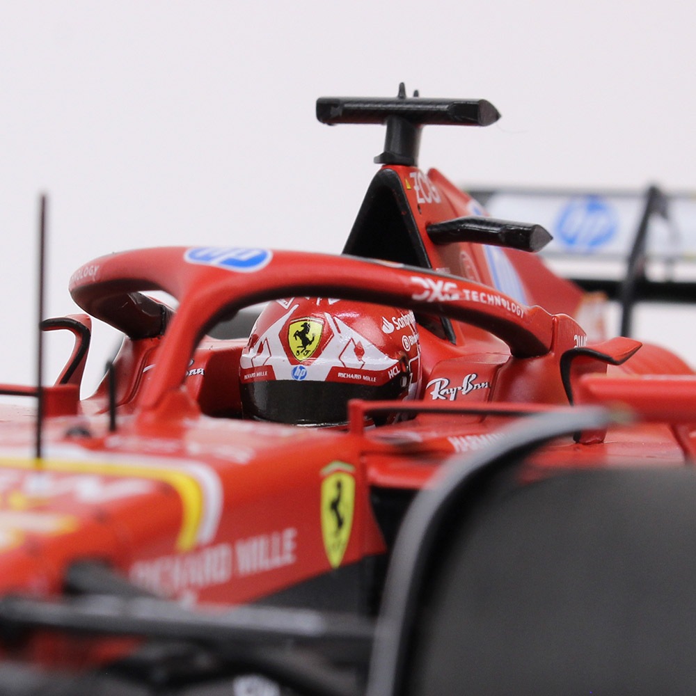 BBR MODELS 1/18スケール フェラーリ SF-24 C.ルクレール モナコGP