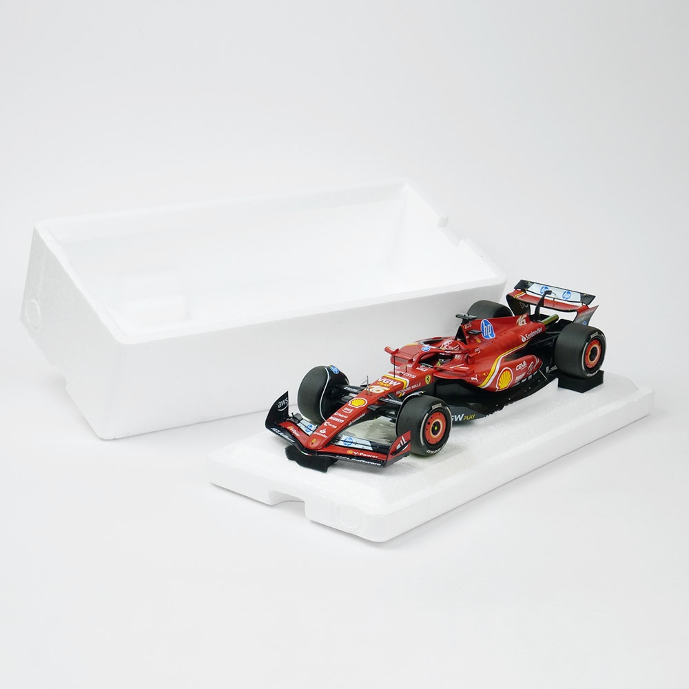 BBR MODELS 1/18スケール フェラーリ SF-24 C.ルクレール モナコGP