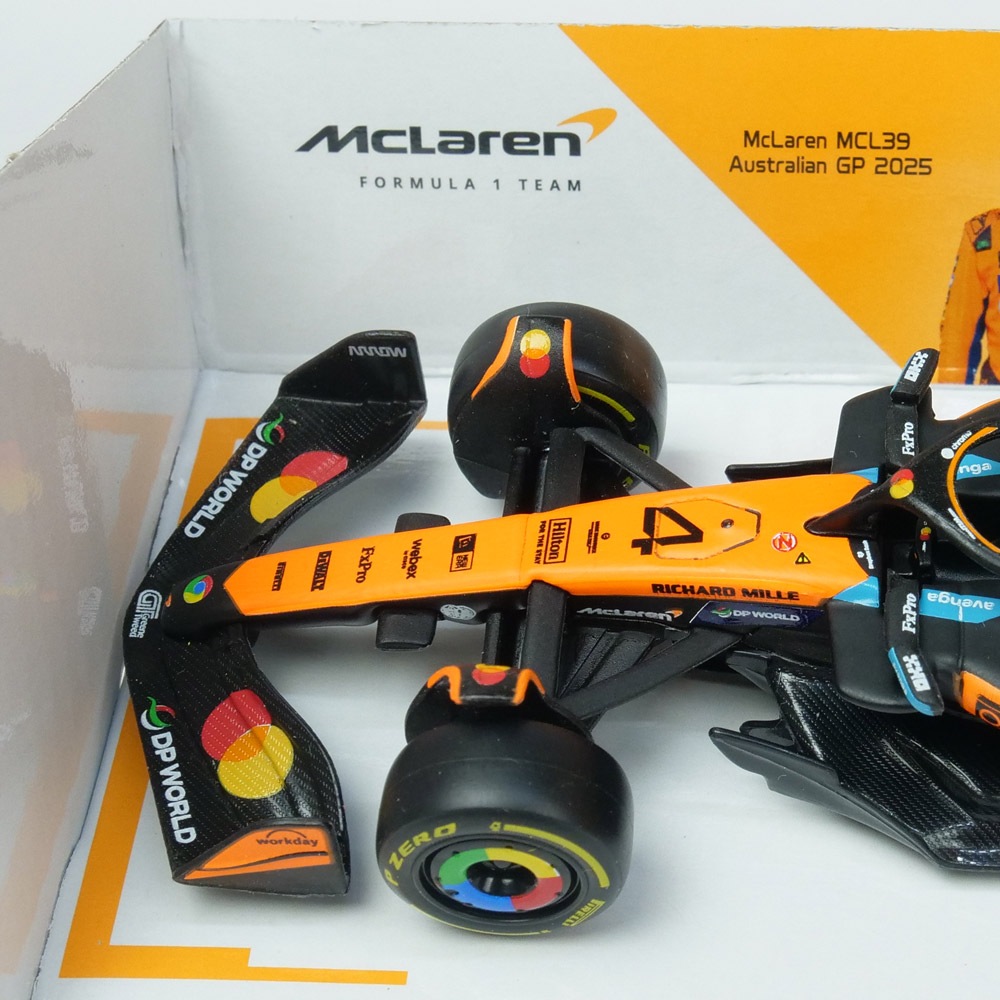 Bburago 1/43スケール マクラーレン F1チーム MCL39 L.ノリス