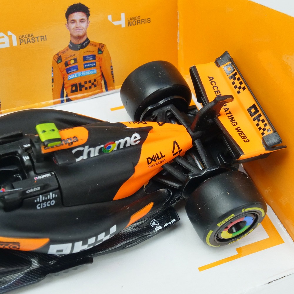 Bburago 1/43スケール マクラーレン F1チーム MCL39 L.ノリス