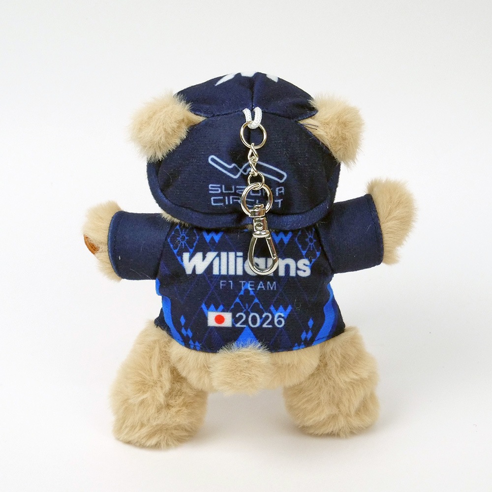 アトラシアン ウィリアムズ F1 チーム 日本限定 ベアーキーリング 2026 ブルー WIL-ES-2603