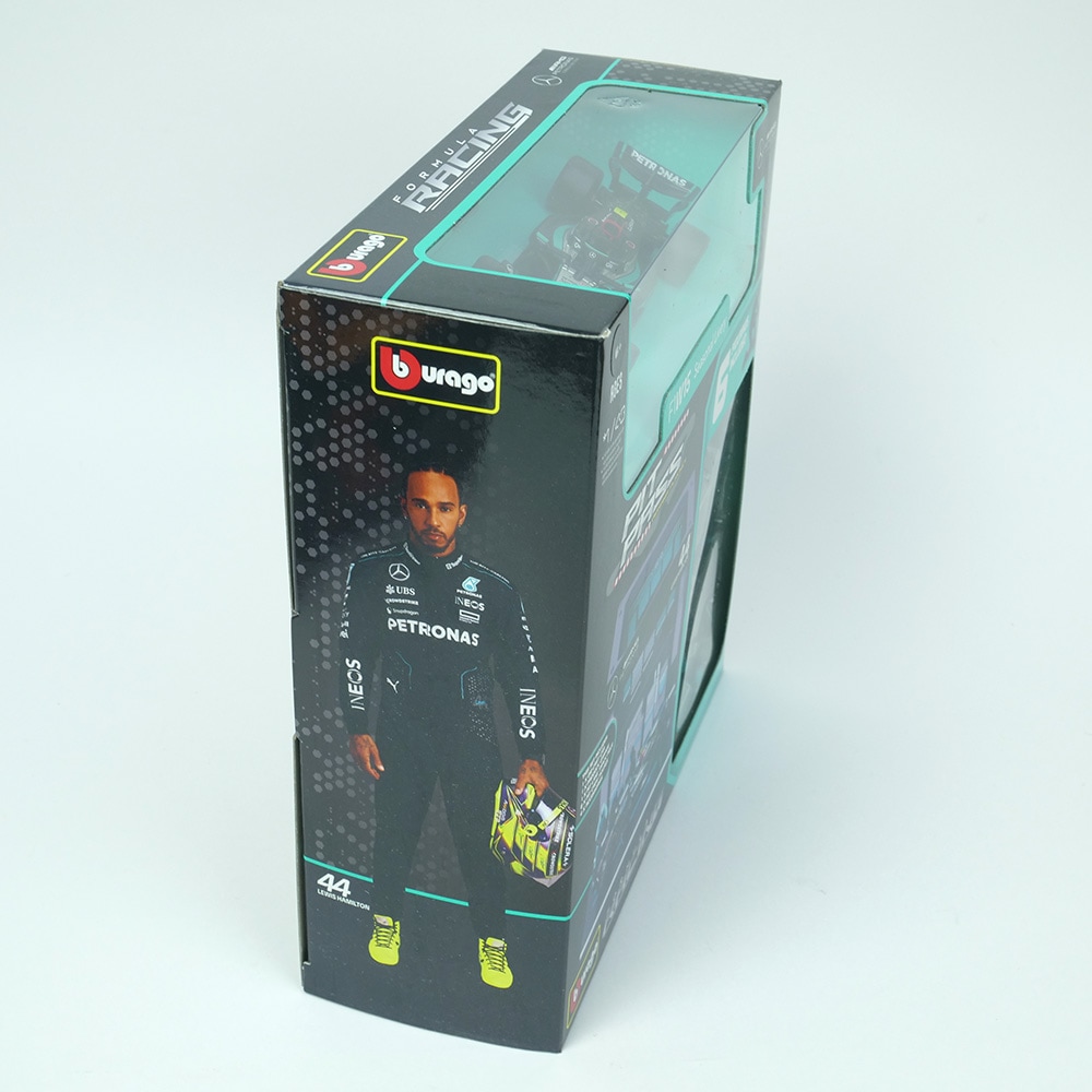 Bburago 1/43スケール メルセデス-AMG ペトロナス F1チーム PIT PASS