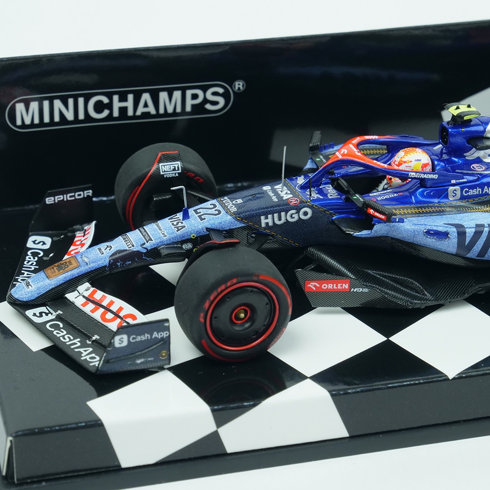 MINICHAMPS 1/43スケール ビザ キャッシュ RB F1 Team VCARB 01角田裕