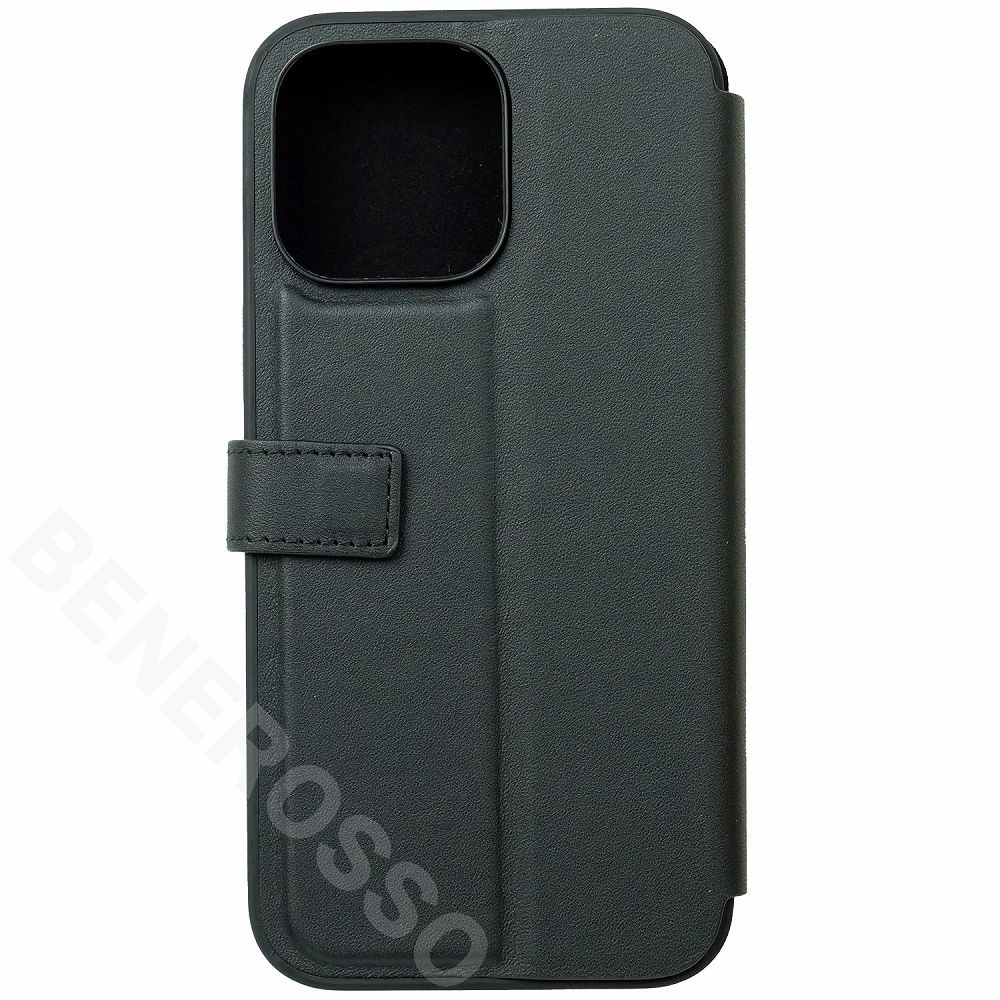 BMW iPhone 14ProMax レザー ブックタイプケース HOT STAMP LINES