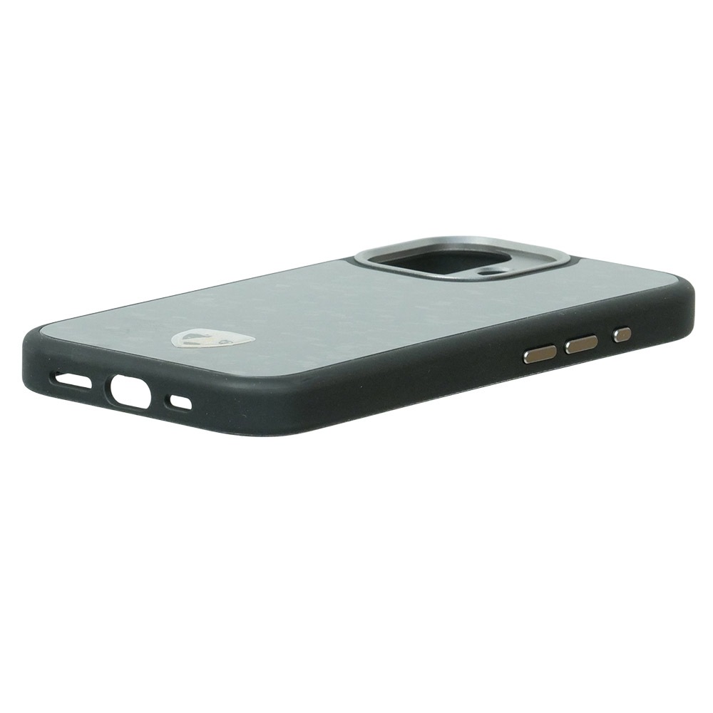 ランボルギーニ iPhone 17 リアルカーボン バックカバー ウラカン D14 ブラック マグセーフ対応 LB-TPUPCMIP17-HU/D14-GD