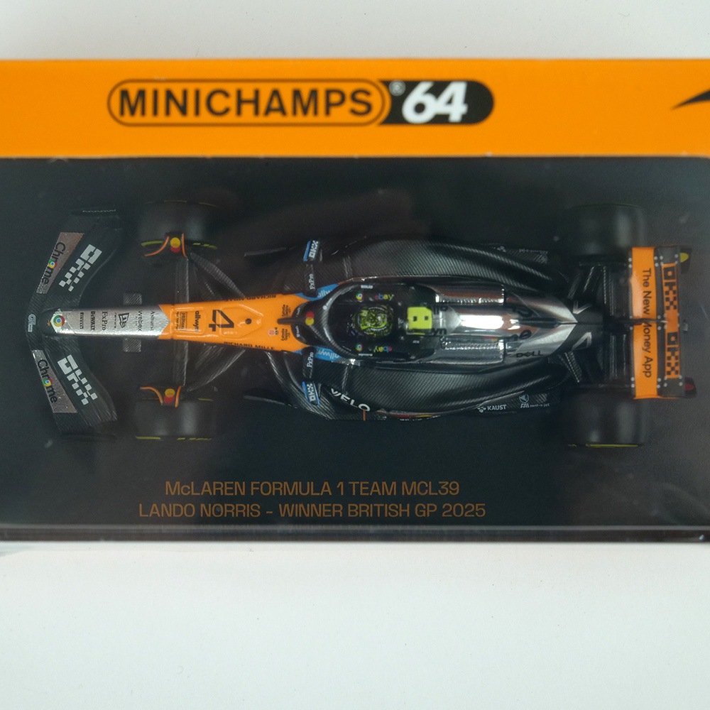 MINICHAMPS 1/64スケール マクラーレン F1 Team MCL39 L.ノリス