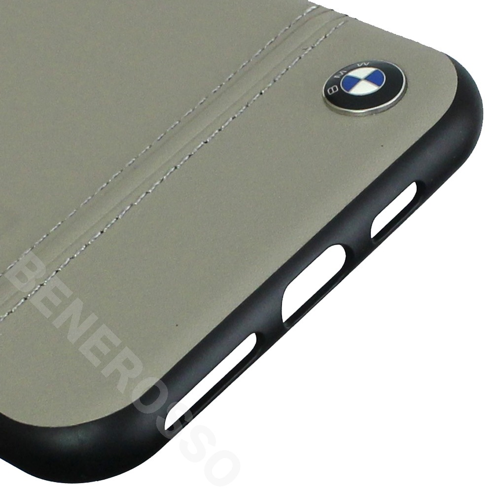 BMW iPhone11Pro Max レザー ロゴプリント ハードケース トープ BMHCN65LLST 