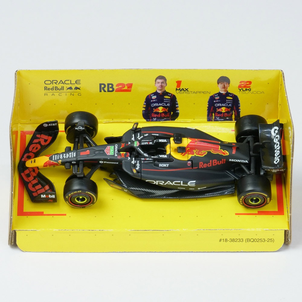Bburago 1/43スケール オラクル レッドブル レーシング ホンダ RB21 M