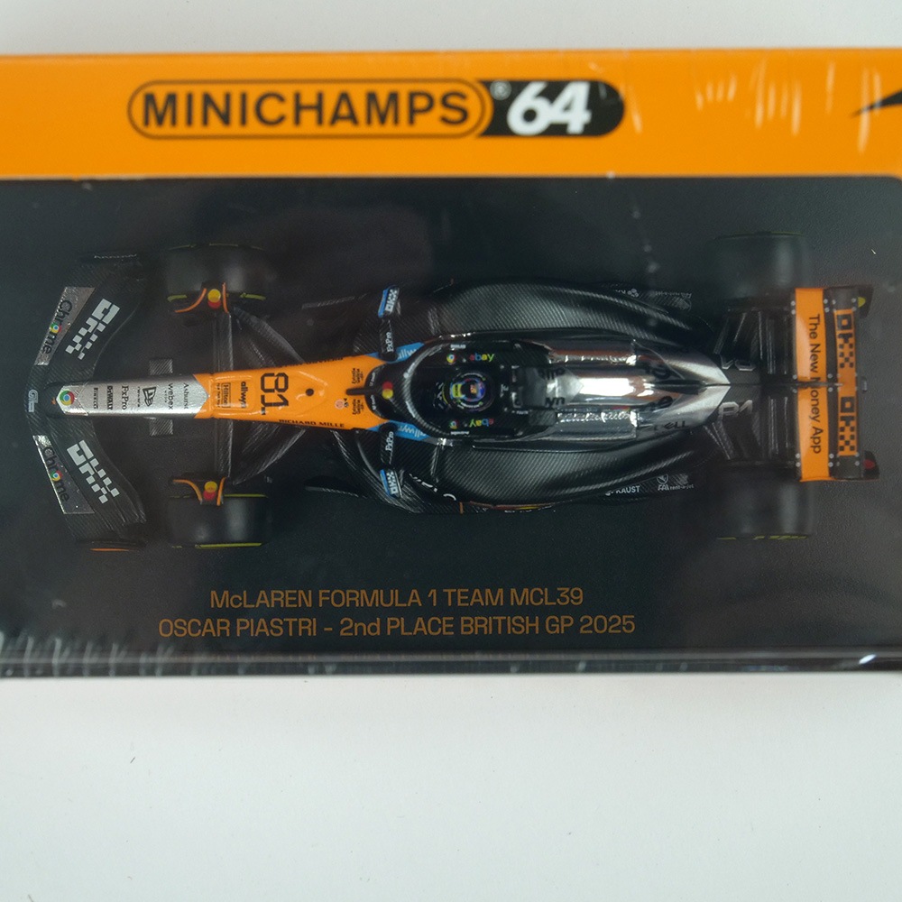 MINICHAMPS 1/64スケール マクラーレン F1 Team MCL39 O.ピアストリ