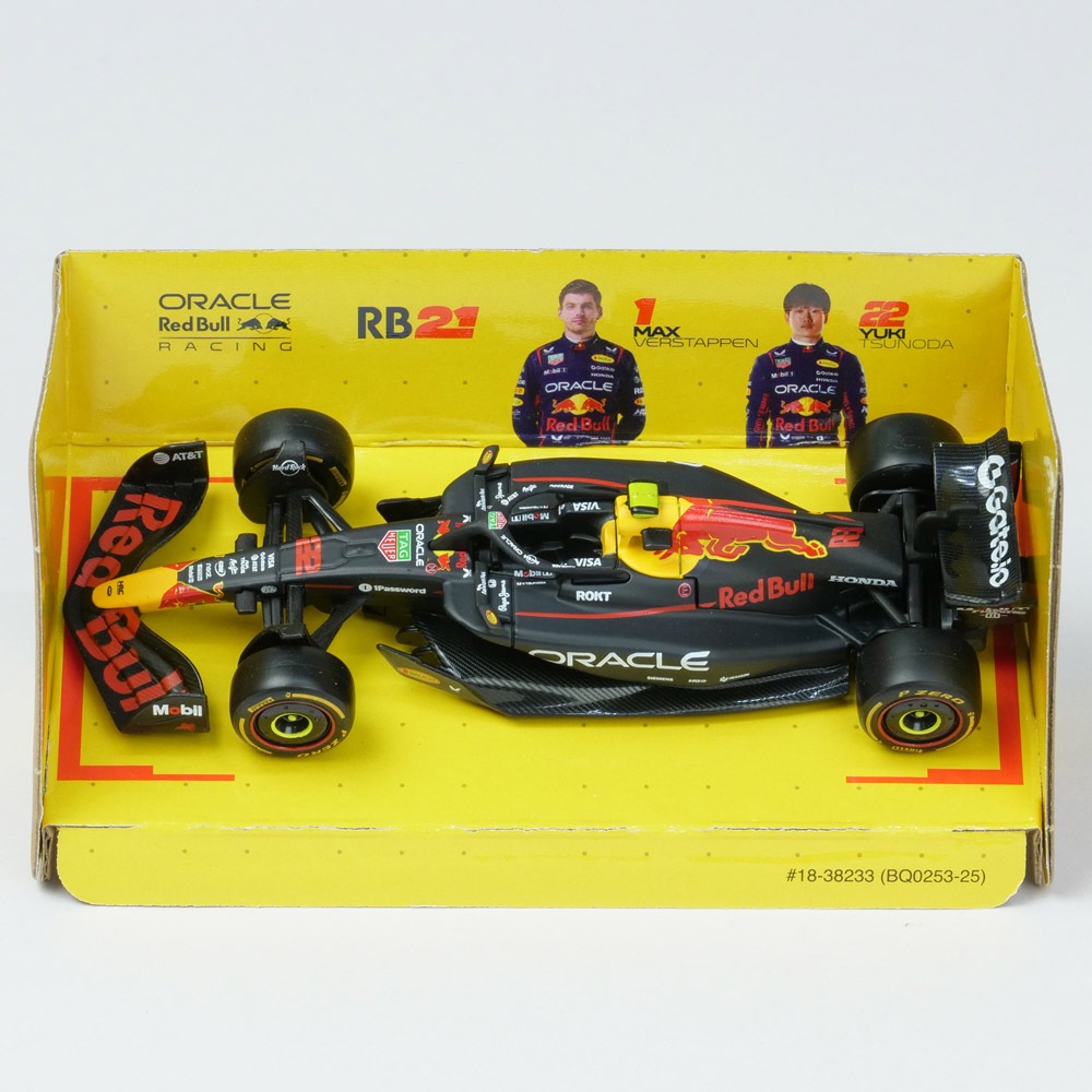 Bburago 1/43スケール オラクル レッドブル レーシング ホンダ RB21