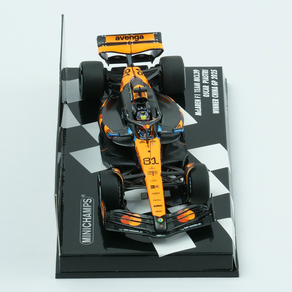MINICHAMPS 1/43 マクラーレン F1チーム MCL39 O.ピアストリ 中国GP