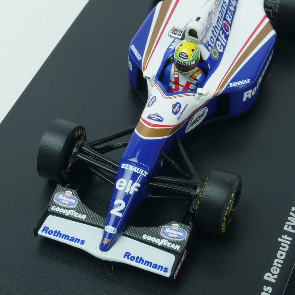 MINICHAMPS 1/64スケール ウィリアムズ ルノー FW16 A.セナ ブラジルGP