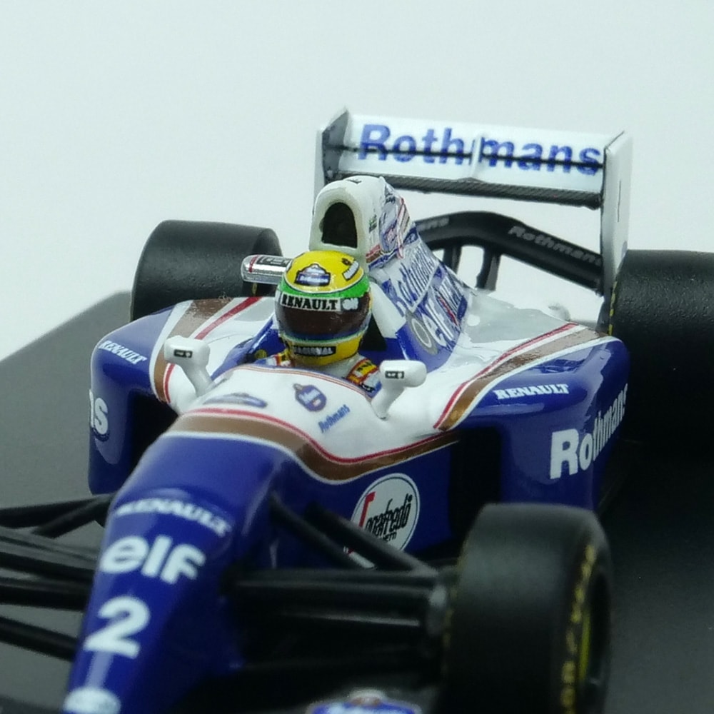 MINICHAMPS 1/64スケール ウィリアムズ ルノー FW16 A.セナ ブラジルGP