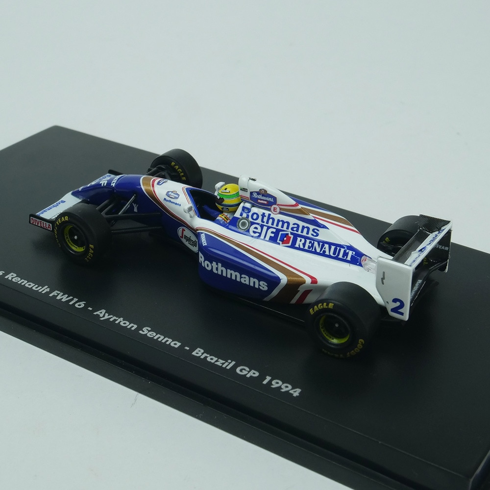MINICHAMPS 1/64スケール ウィリアムズ ルノー FW16 A.セナ ブラジルGP