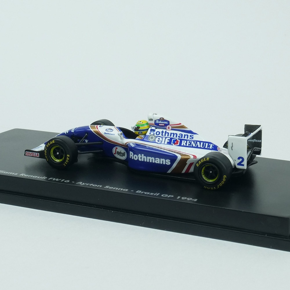 MINICHAMPS 1/64スケール ウィリアムズ ルノー FW16 A.セナ ブラジルGP