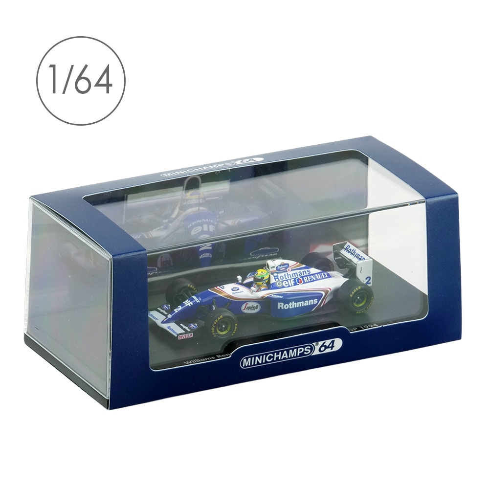 MINICHAMPS 1/64スケール ウィリアムズ ルノー FW16 A.セナ ブラジルGP
