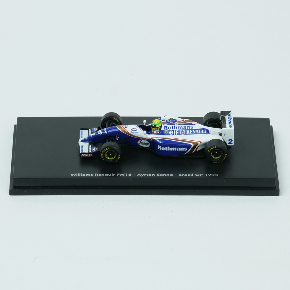 MINICHAMPS 1/64スケール ウィリアムズ ルノー FW16 A.セナ ブラジルGP