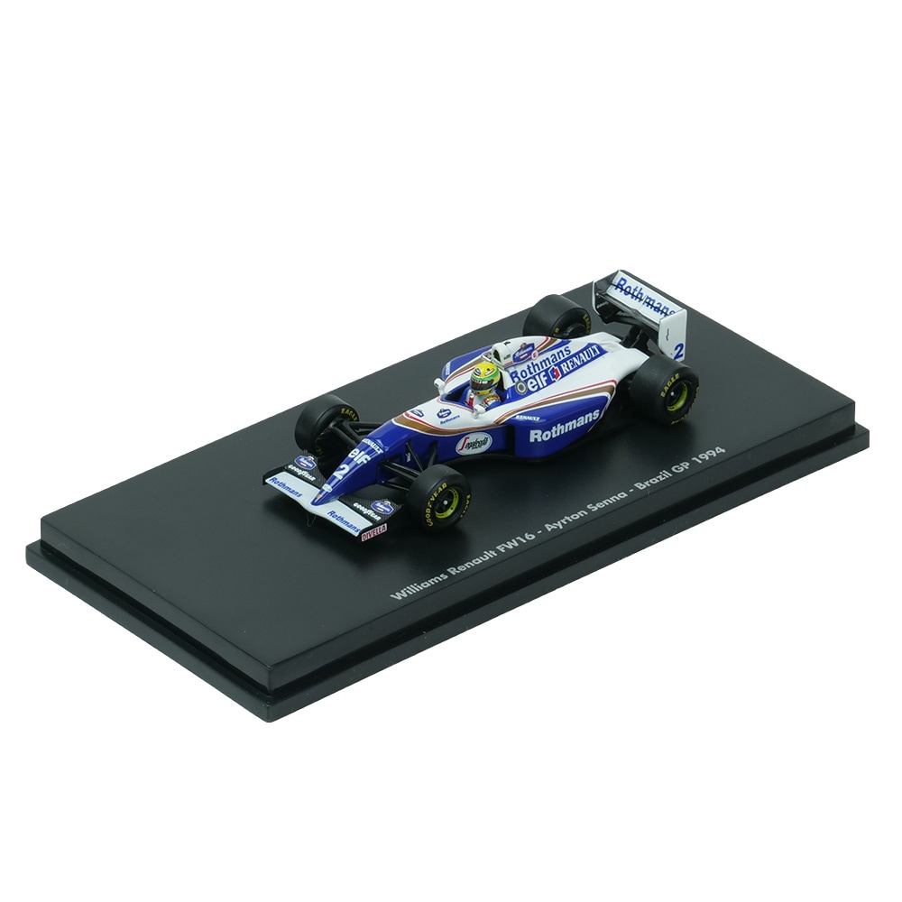 MINICHAMPS 1/64スケール ウィリアムズ ルノー FW16 A.セナ ブラジルGP