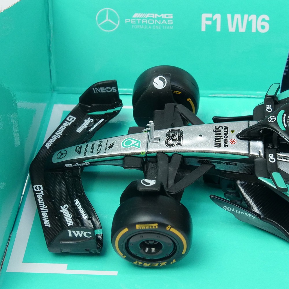 Bburago 1/43スケール メルセデス AMG ペトロナス F1チーム W16 E