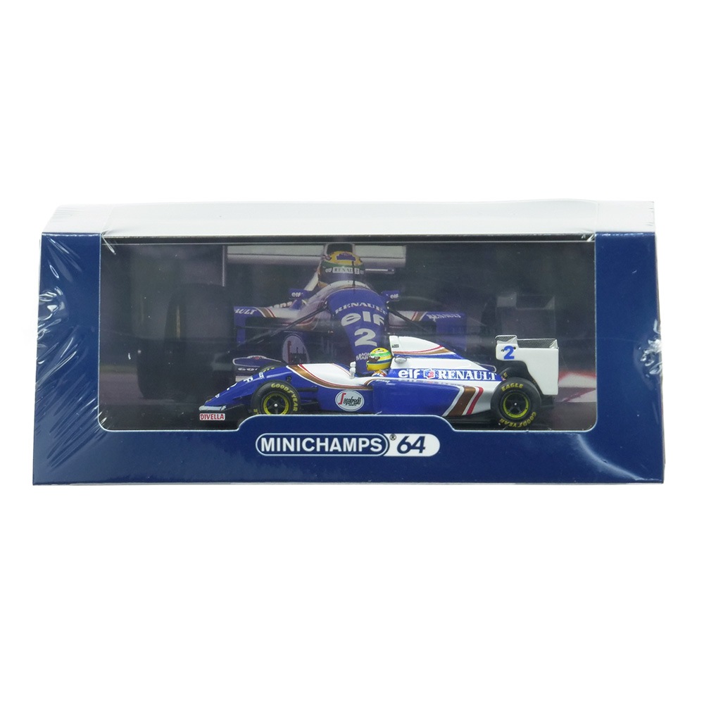 MINICHAMPS 1/64スケール ウィリアムズ ルノー FW16 A.セナ