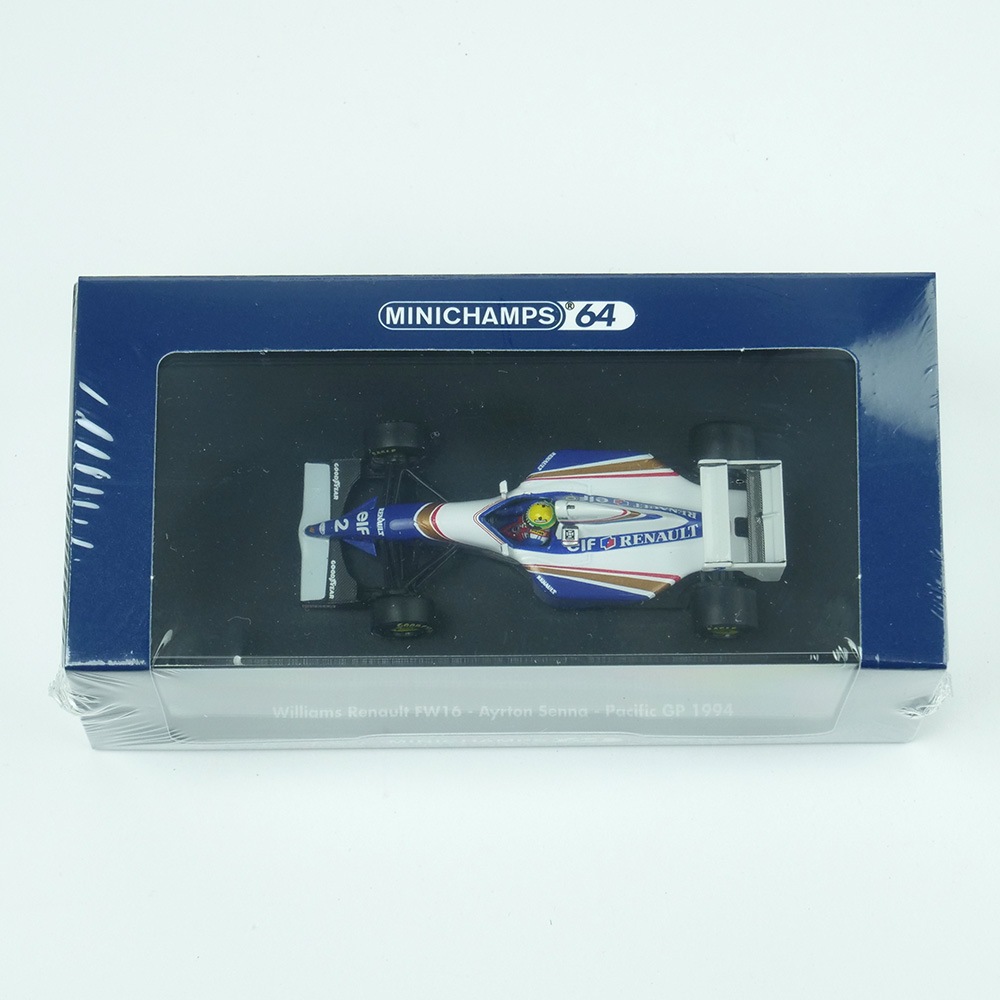 MINICHAMPS 1/64スケール ウィリアムズ ルノー FW16 A.セナ