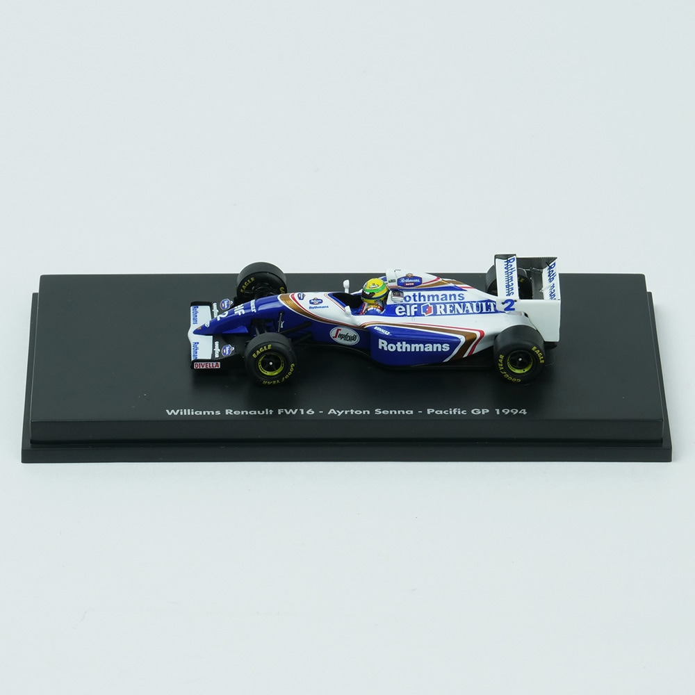 MINICHAMPS 1/64スケール ウィリアムズ ルノー FW16 A.セナ
