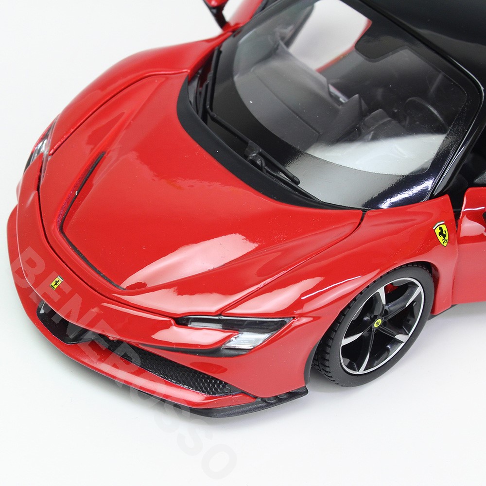 Bburago 1/24スケール フェラーリ SF90 ストラダーレ レッド 18-26028R