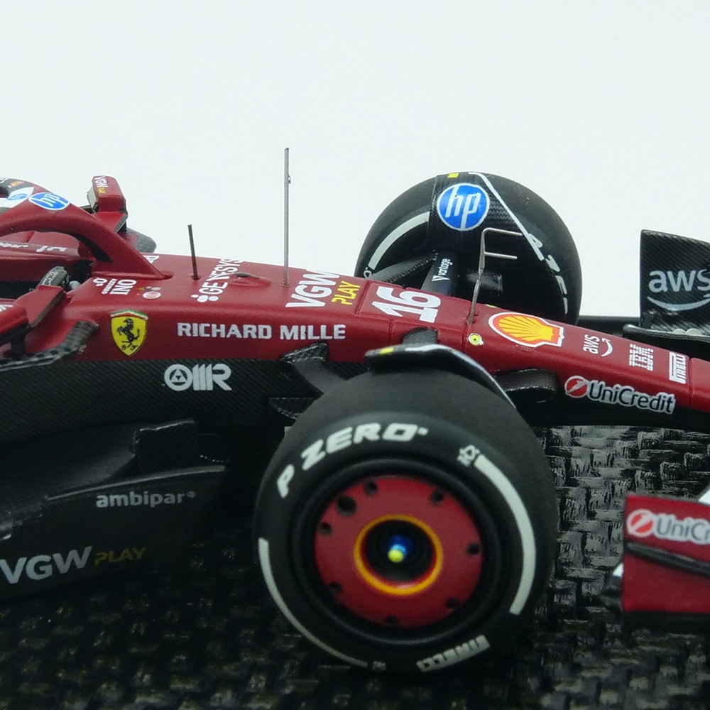 ミニチャンプス x BBR 1/43 SF-25 モナコGP C.ルクレール ミニチャンプス x BBR 1/43 SF-25 モナコGP C.ルクレール