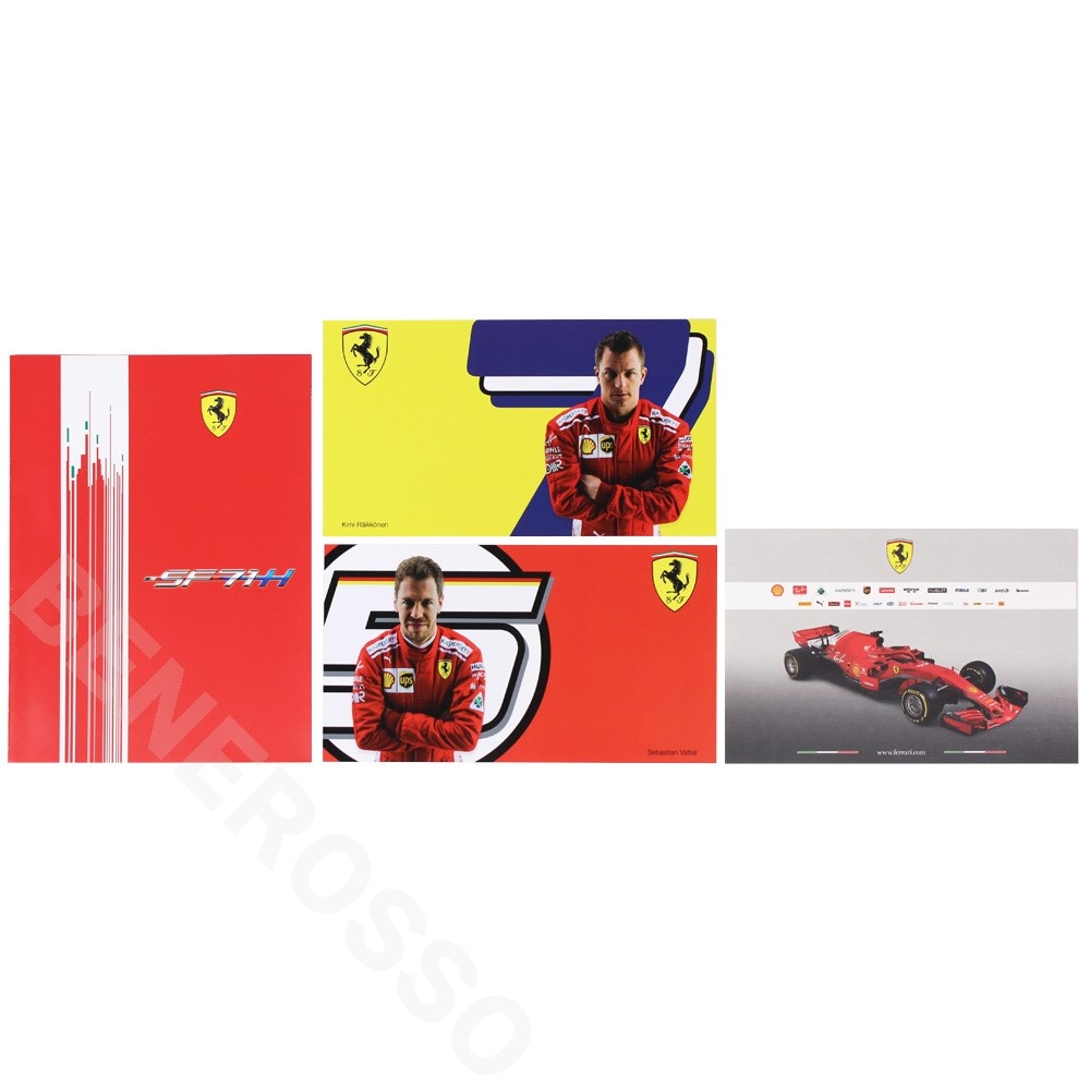 フェラーリ 2018 F1 プレゼンテーションセット 4点セット【返品・交換対象外】