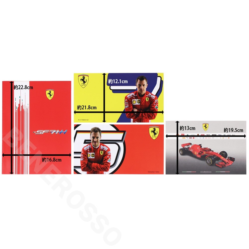 フェラーリ 2018 F1 プレゼンテーションセット 4点セット【返品・交換対象外】