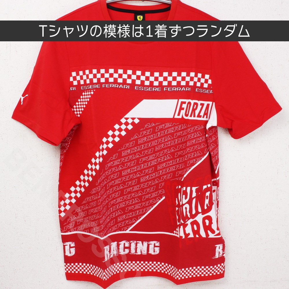 PUMA フェラーリ SF FW グラフィック Tシャツ レッド 701223480-01