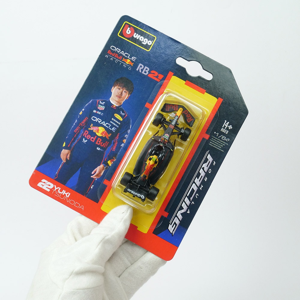 角田裕毅 モデルカー 3台セット1/64 Bburago 1/64スケール オラクル レッドブル レーシング ホンダ RB21