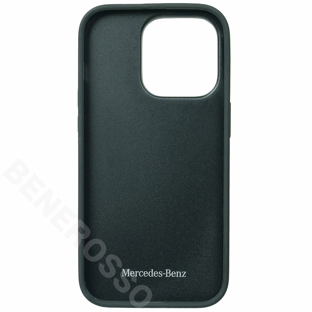 メルセデスベンツ 14Pro レザー バックカバー NEW WAVE III ブラック MEHCP14L8ROLK
