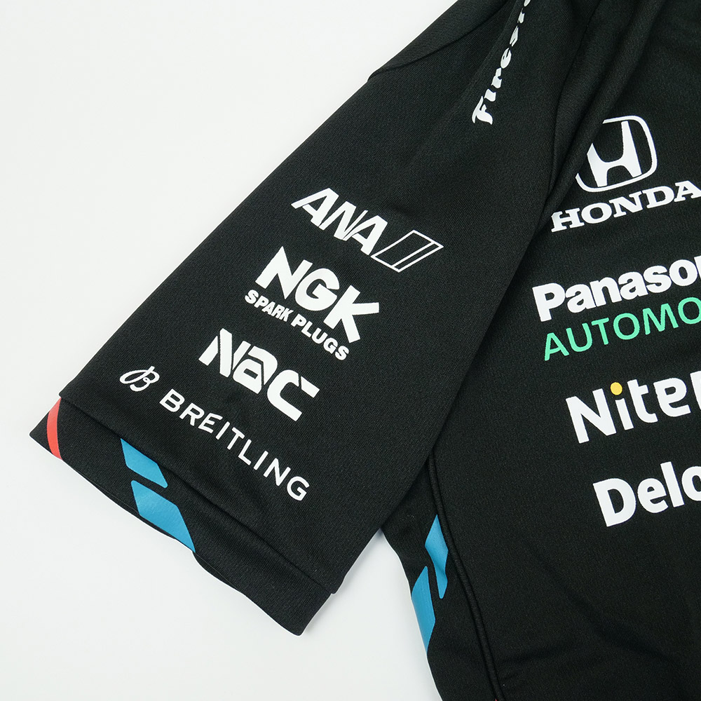 佐藤琢磨 TS ドライバーズ Tシャツ 2025 ブラック TS-2502 | F1