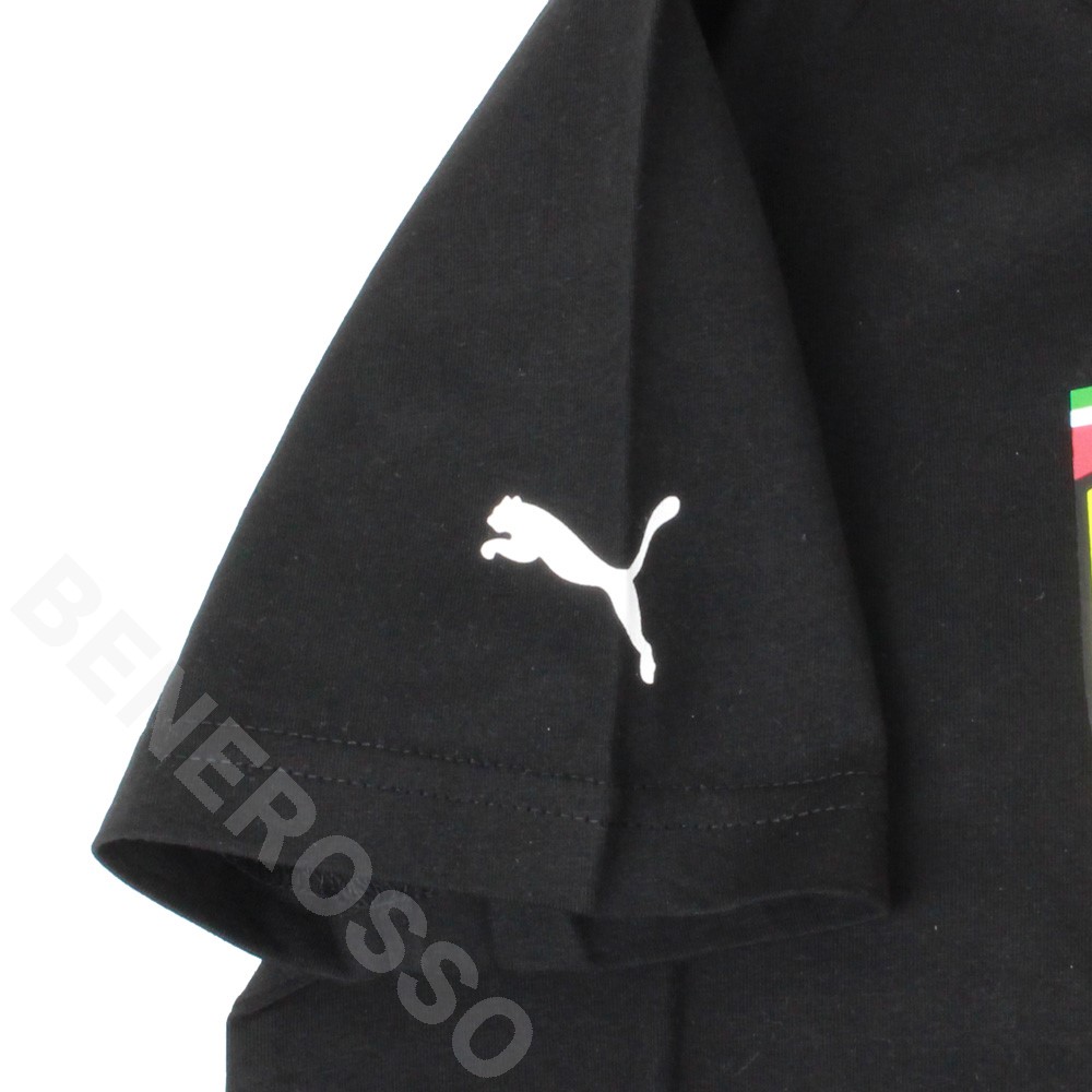 PUMA スクーデリア フェラーリ キッズ ラージ シールド Tee ブラック 701210924-002