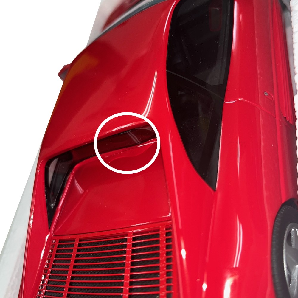 アウトレット】GTスピリット 1/18 フェラーリ 348 GTB レッド GTS331