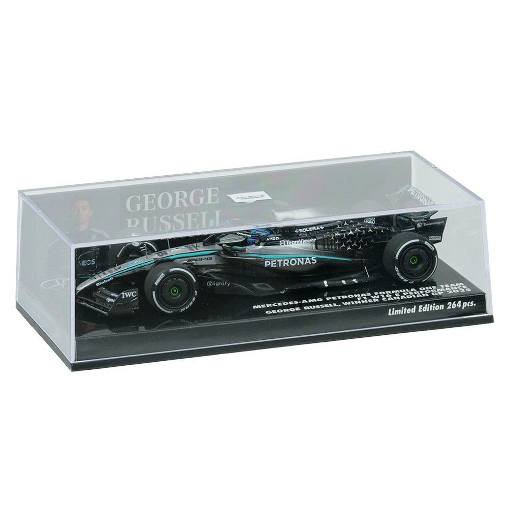 稀少品✨メルセデス AMG ペトロナス W03 #7 シューマッハ 1/43 メルセデス-AMG ペトロナス F1チーム W16(2025) オーストラリアGP
